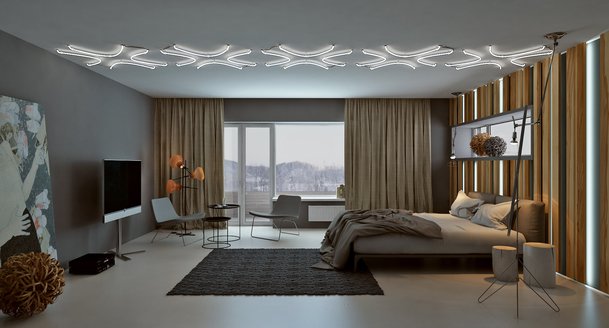 дизайн-проект спальни