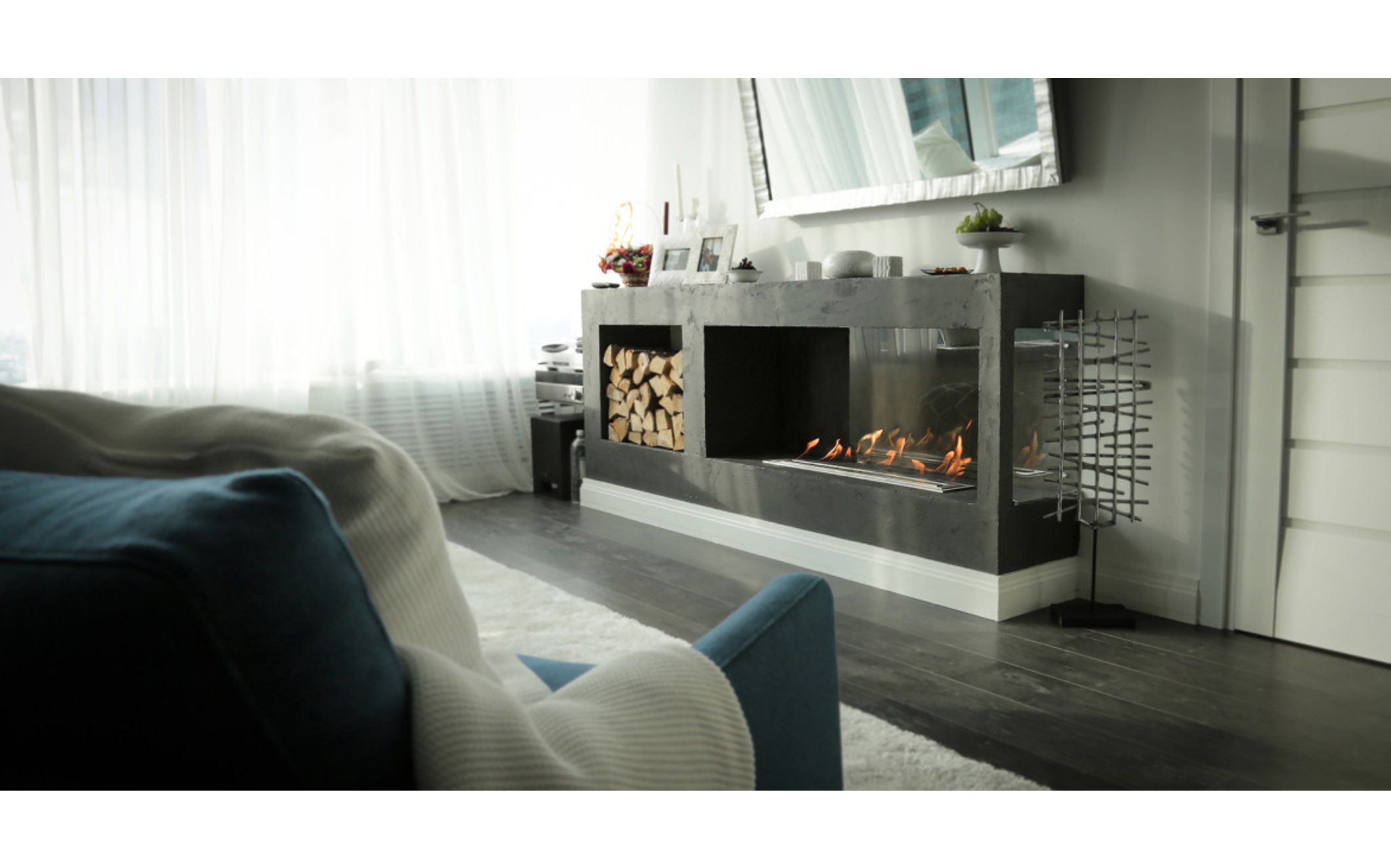 fireplace